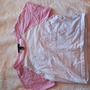 Forever 21 cropped t shirt baby tee